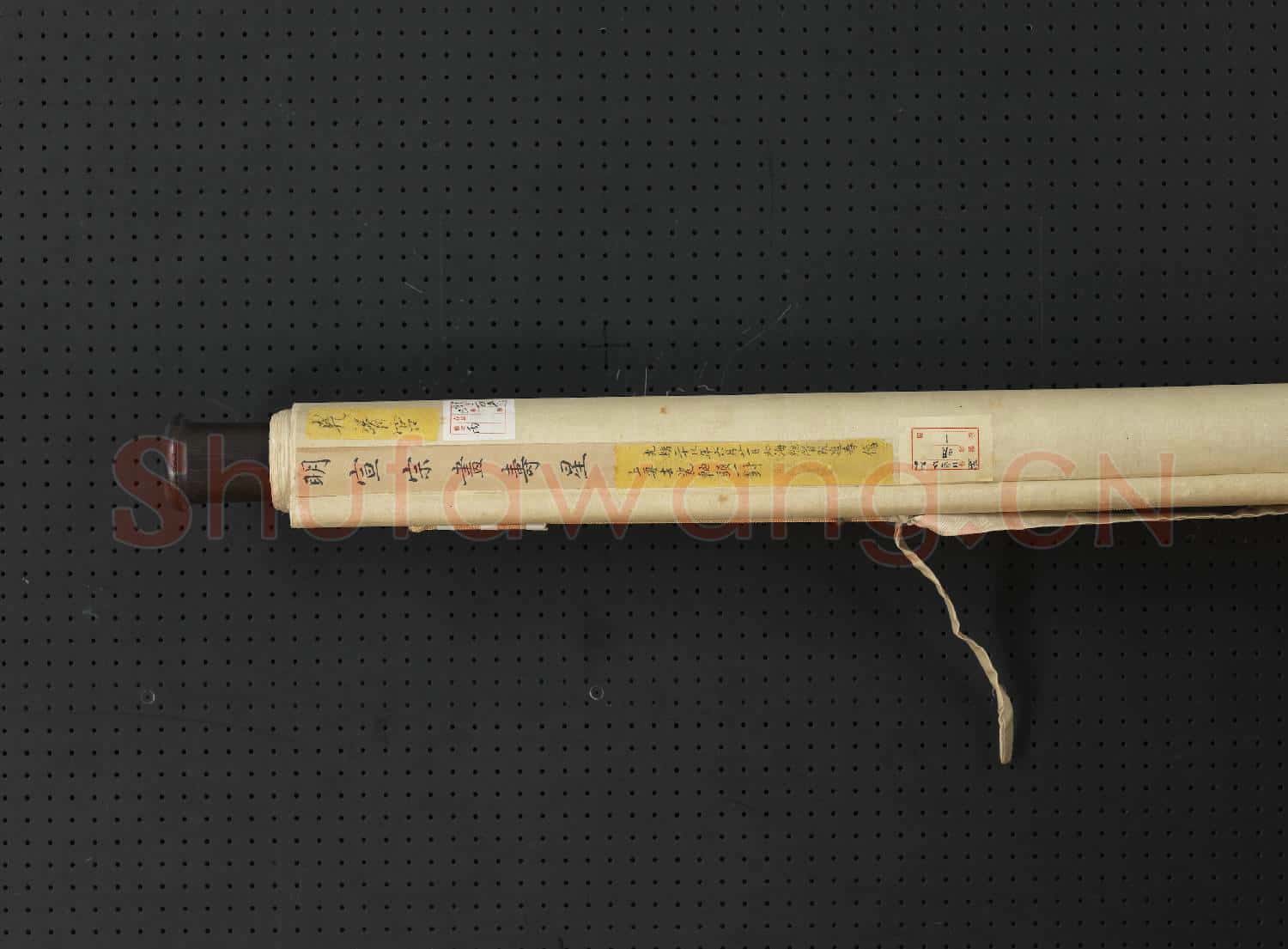 明宣宗畫壽星 軸