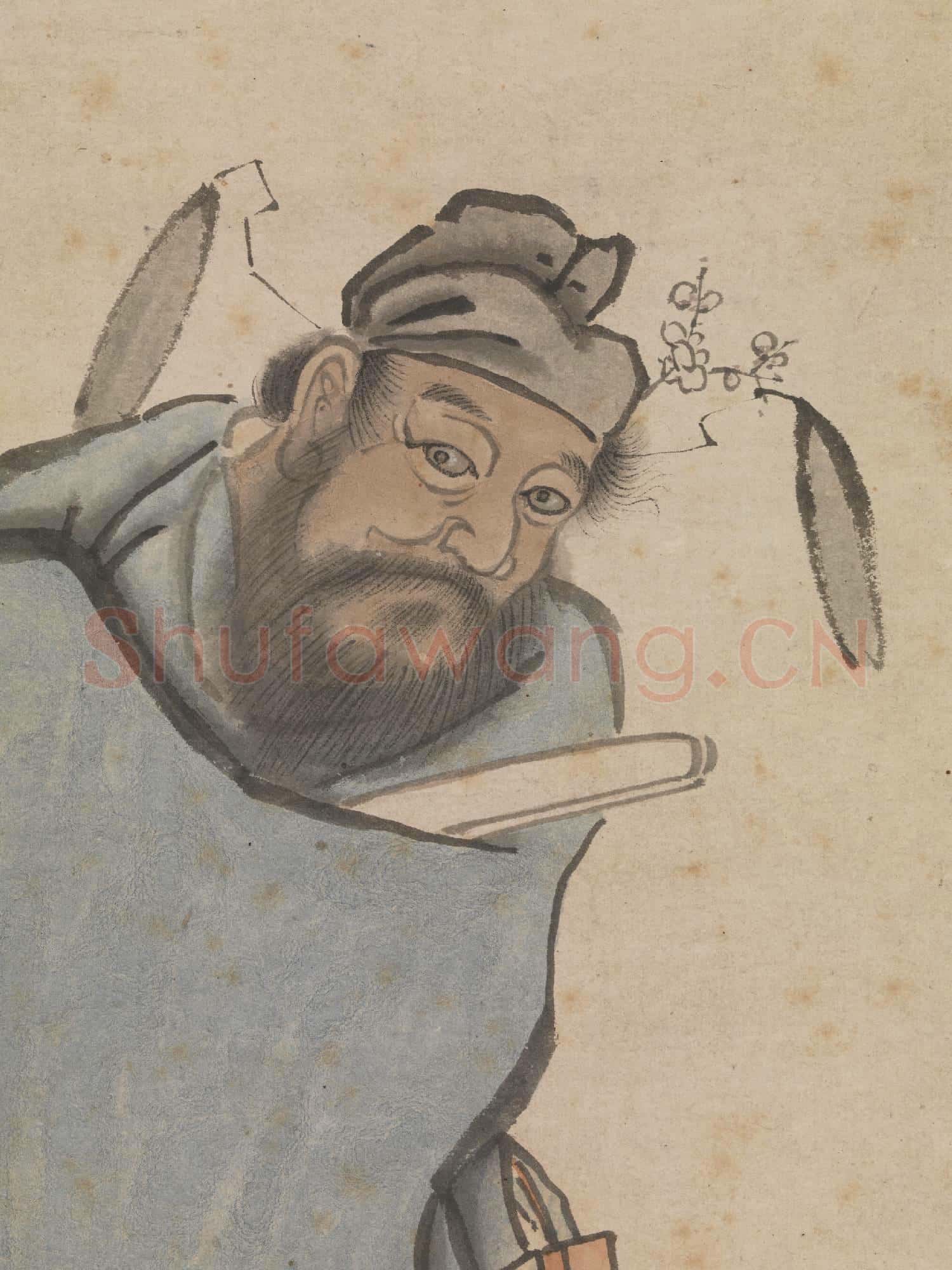 明錢穀歲朝圖 軸