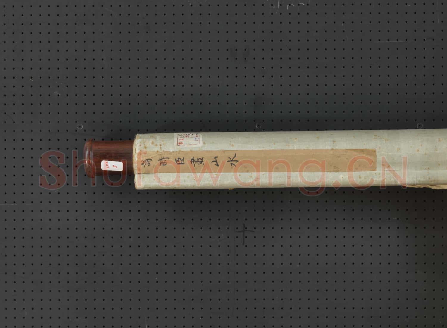 明謝時臣畫山水 軸