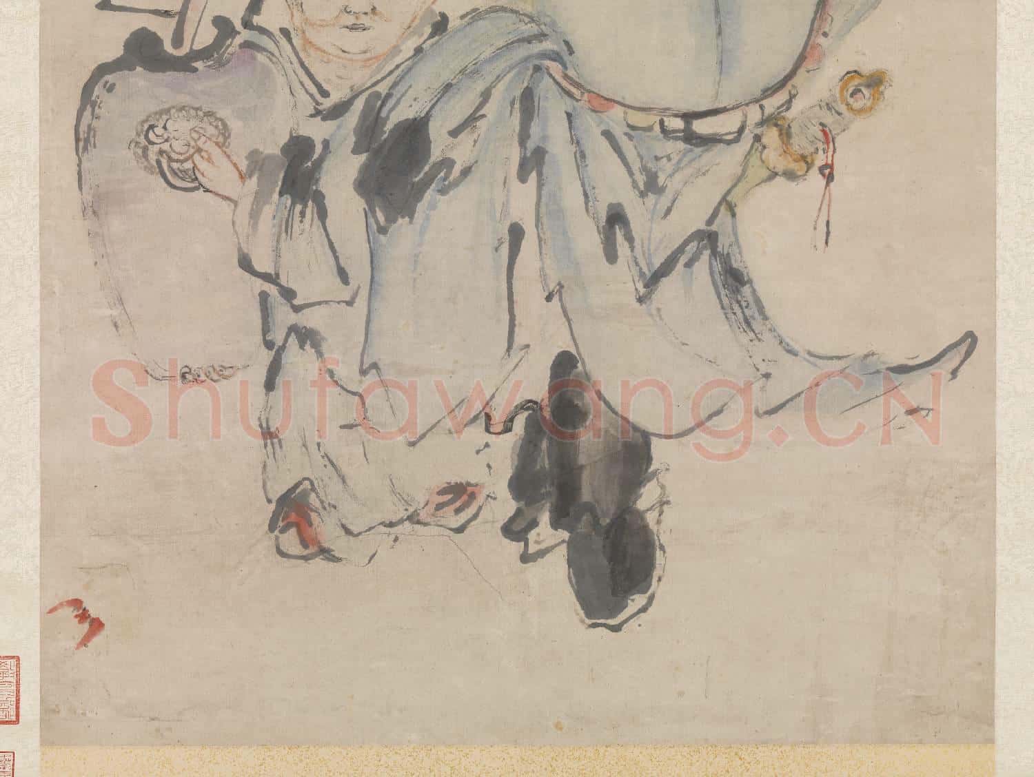 明人吉慶圖 軸