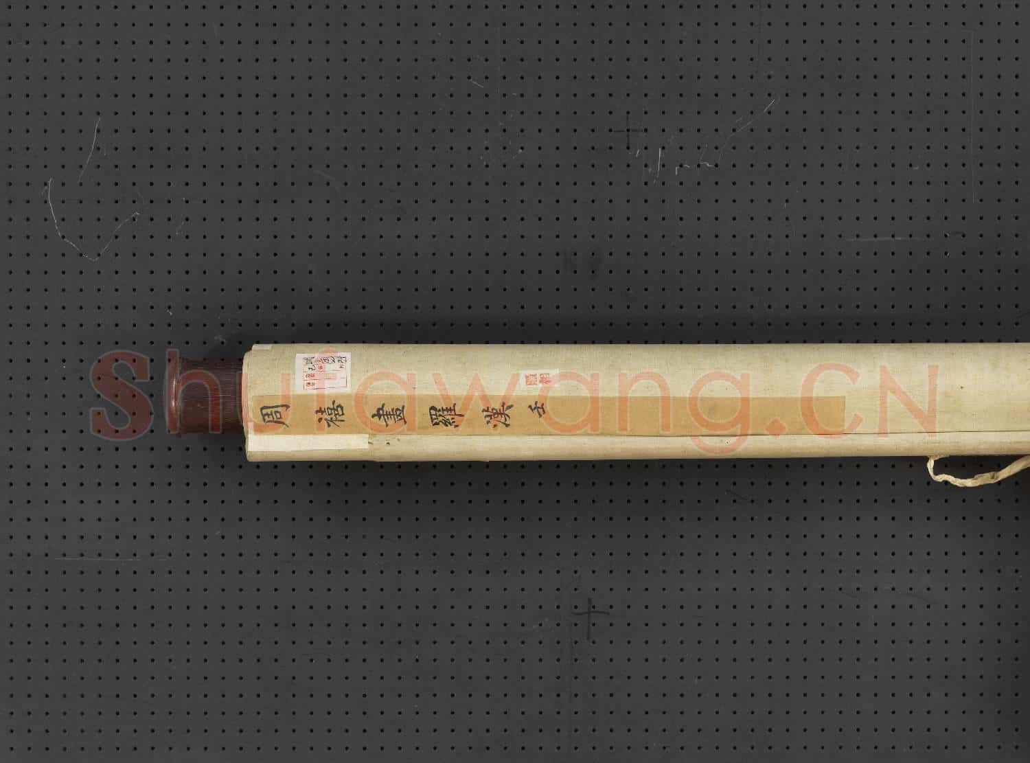 清周禧畫羅漢(壬)軸