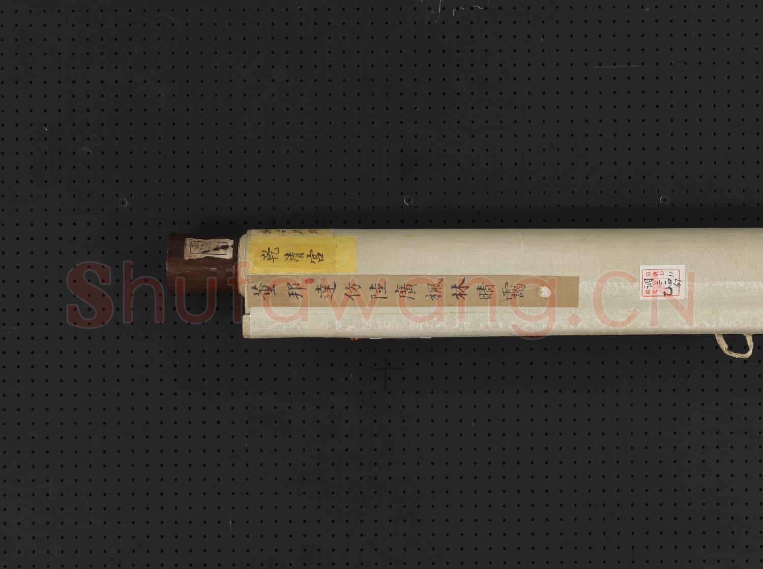 清董邦達倣陸廣楓林晴靄 軸