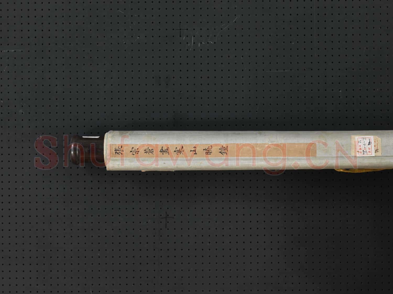 清張宗蒼畫寒山曉鐘 軸