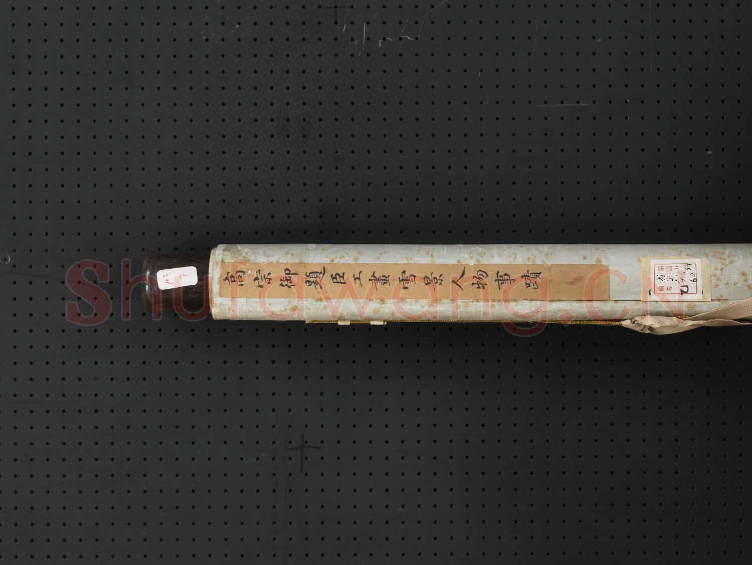 清金昆畫雪景人物事蹟 軸