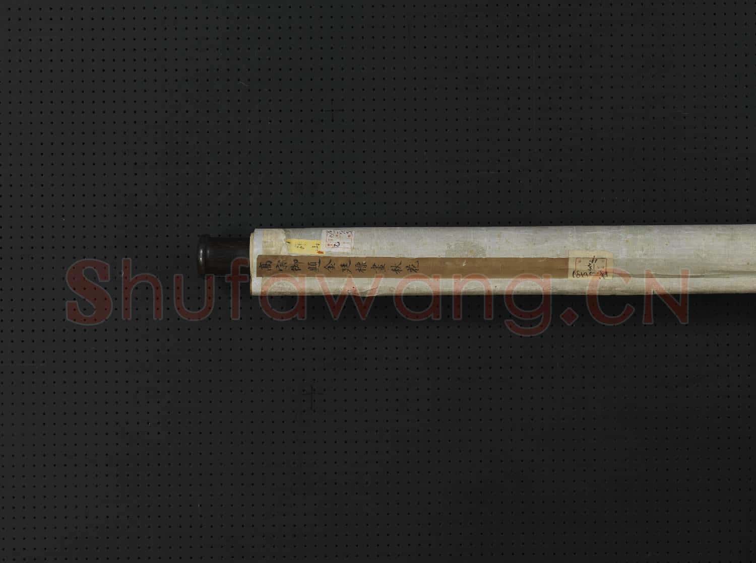 清金廷標畫秋華高宗御題 軸