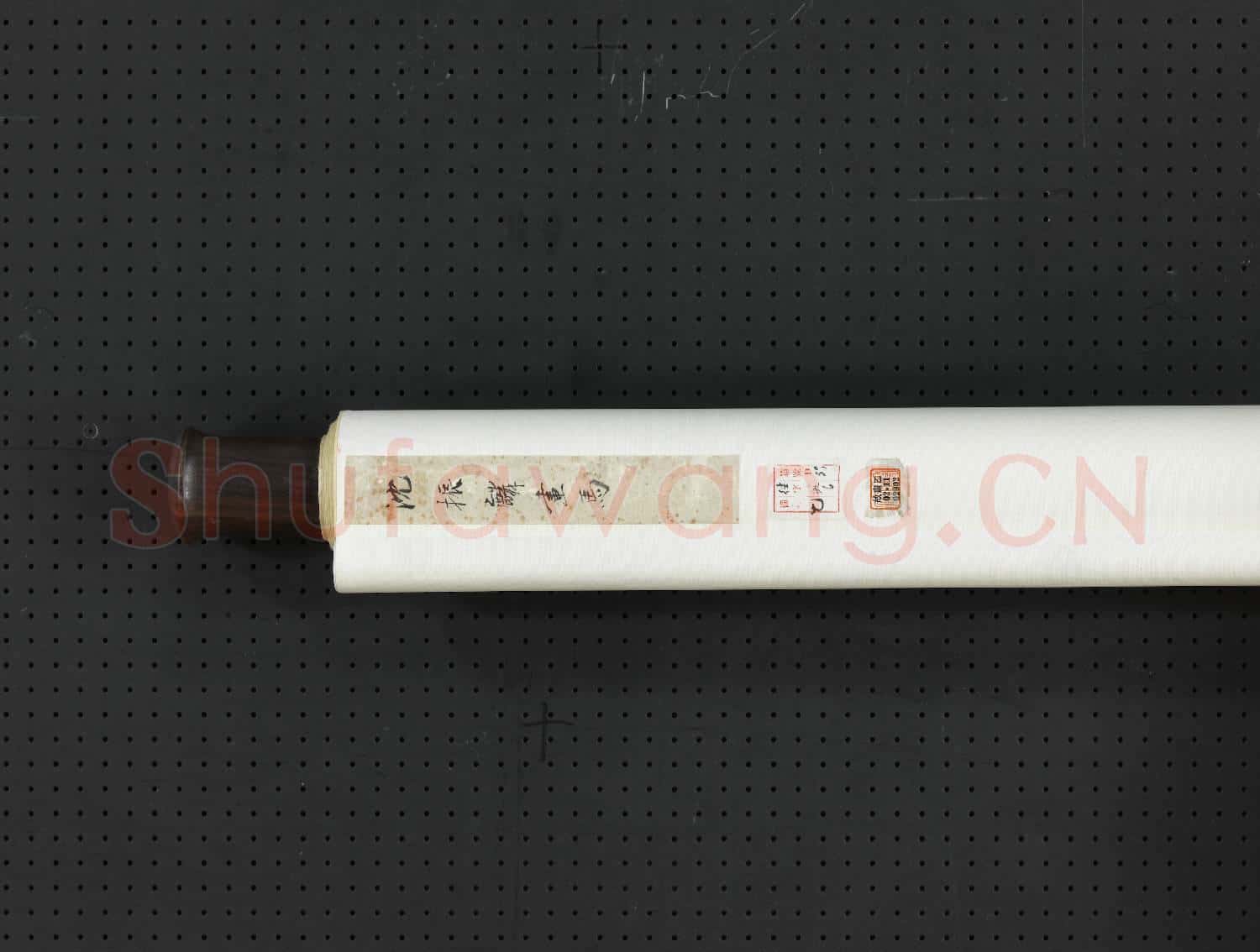 清沈振麟畫馬 軸