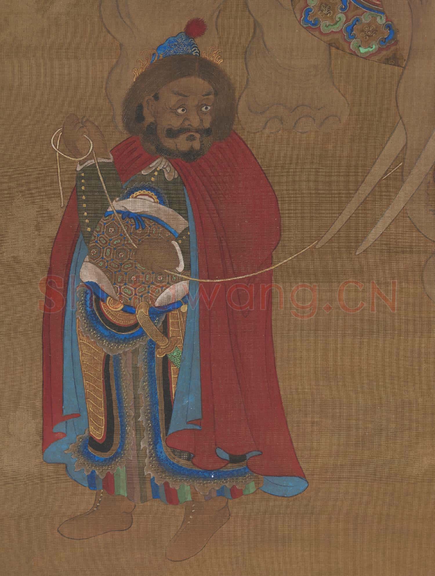 無款貢象圖 軸