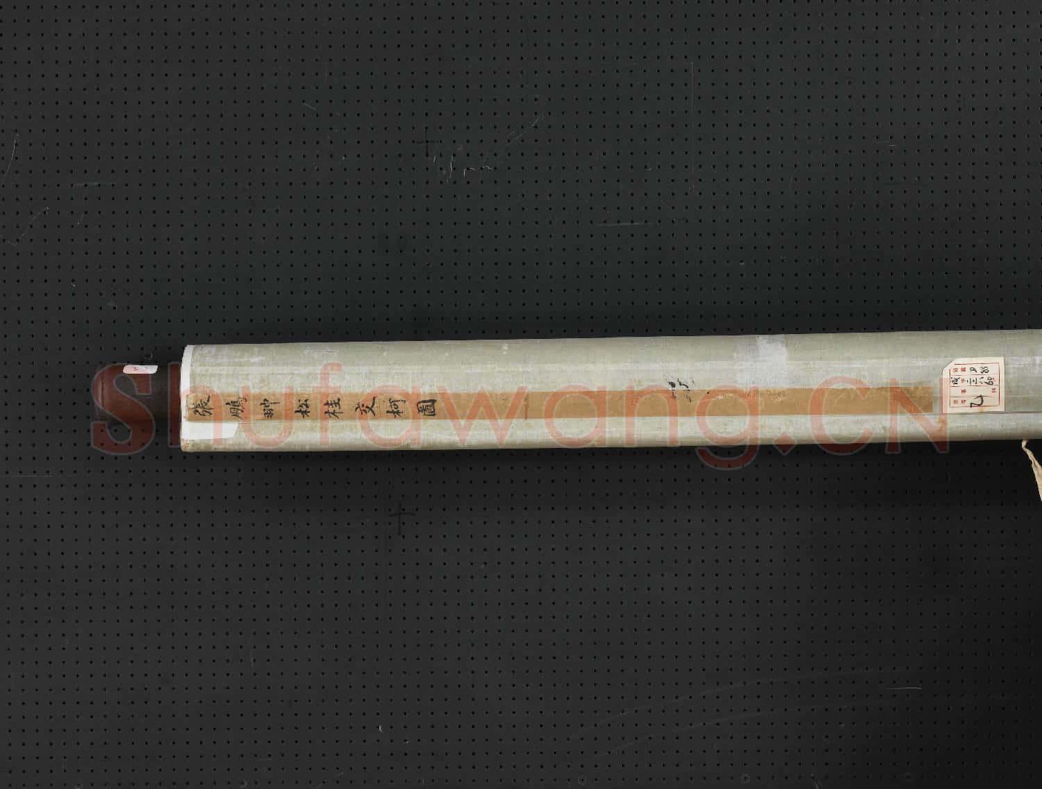 清張鵬翀松桂交柯圖 軸
