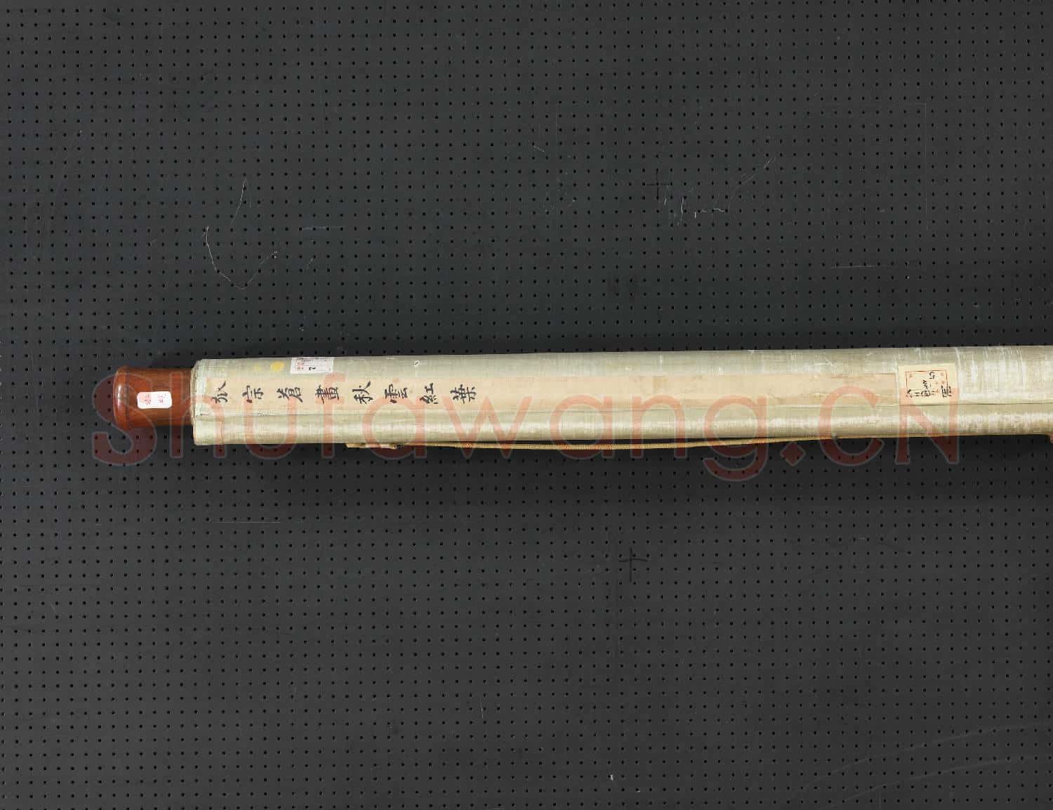 清張宗蒼秋雲紅葉 軸