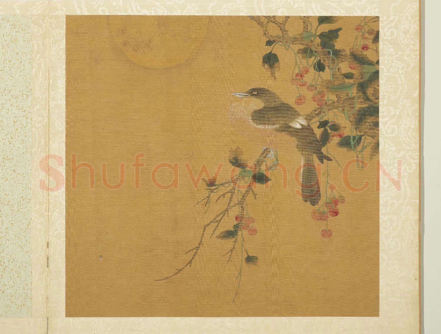 五代後蜀黃筌長春花鳥 冊 花卉翎毛