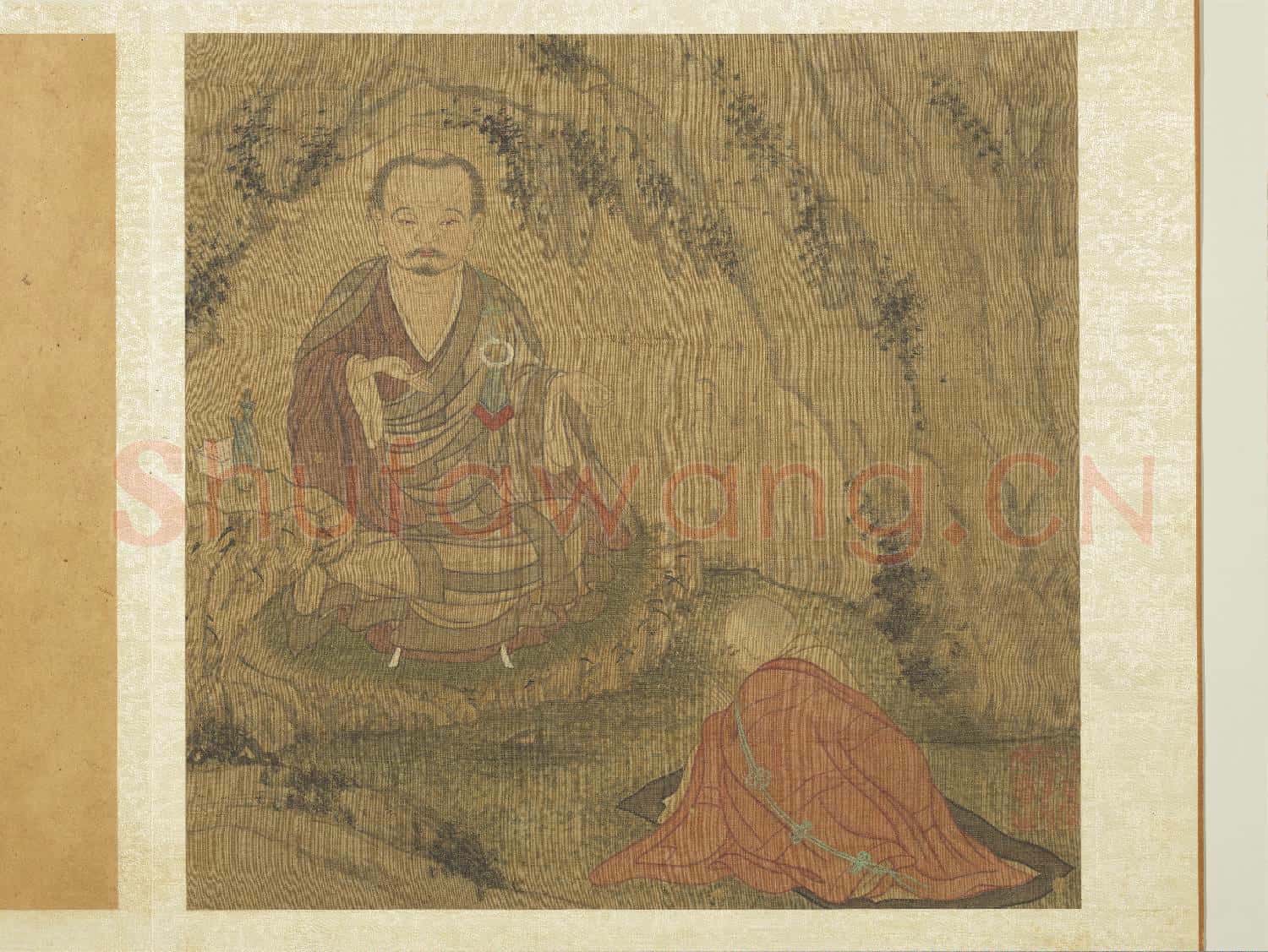 宋人十六應真像 冊 應真像(一)