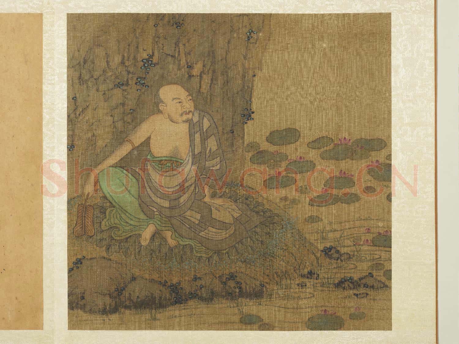 宋人十六應真像 冊 應真像(六）