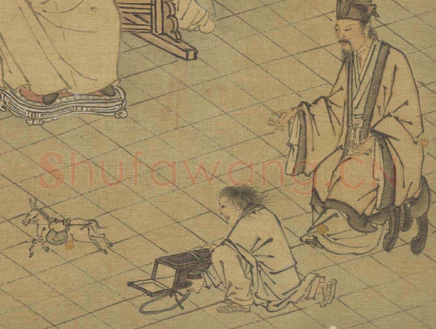 明戴進太平樂事 冊 木馬