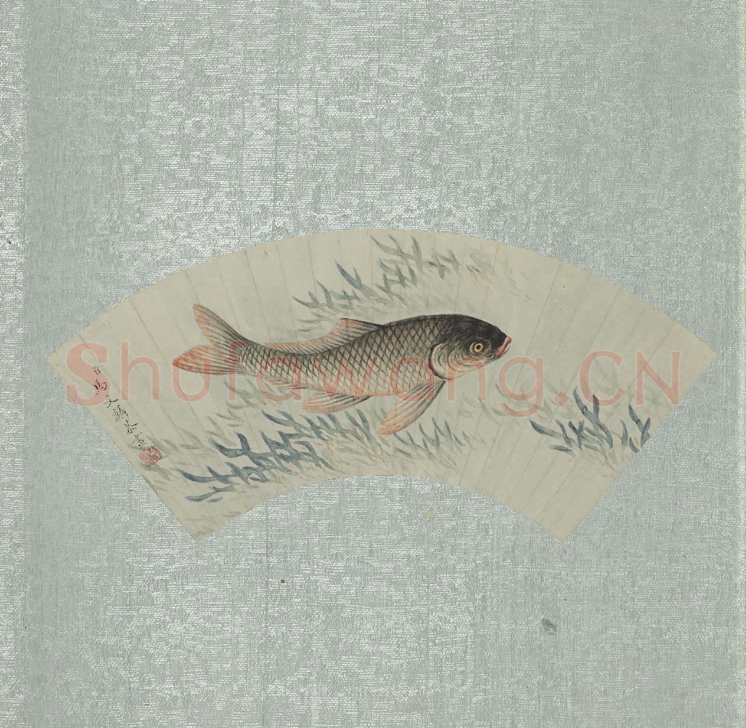 清馬文麟畫