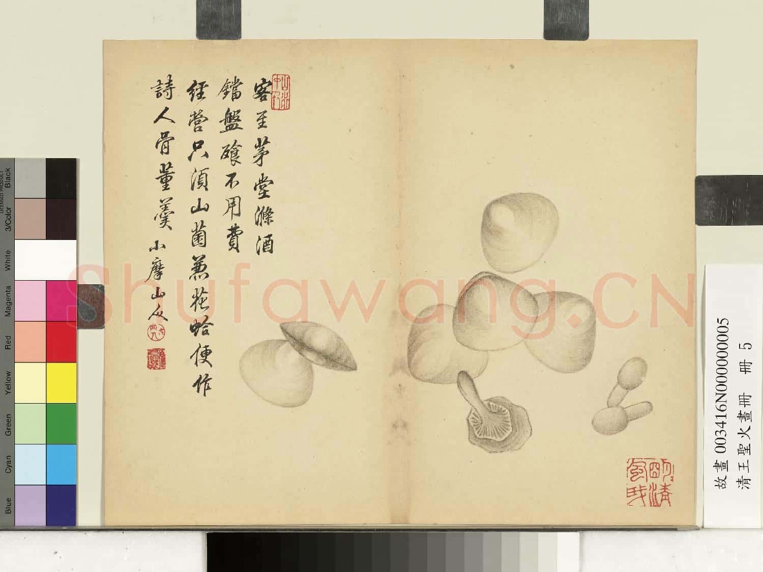 清王聖火畫