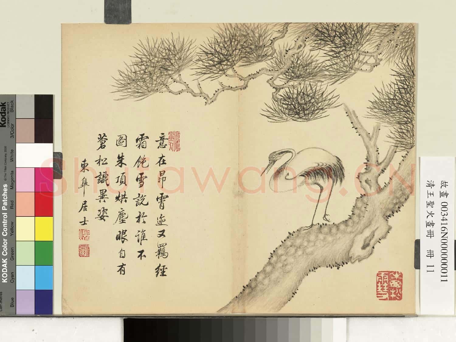 清王聖火畫