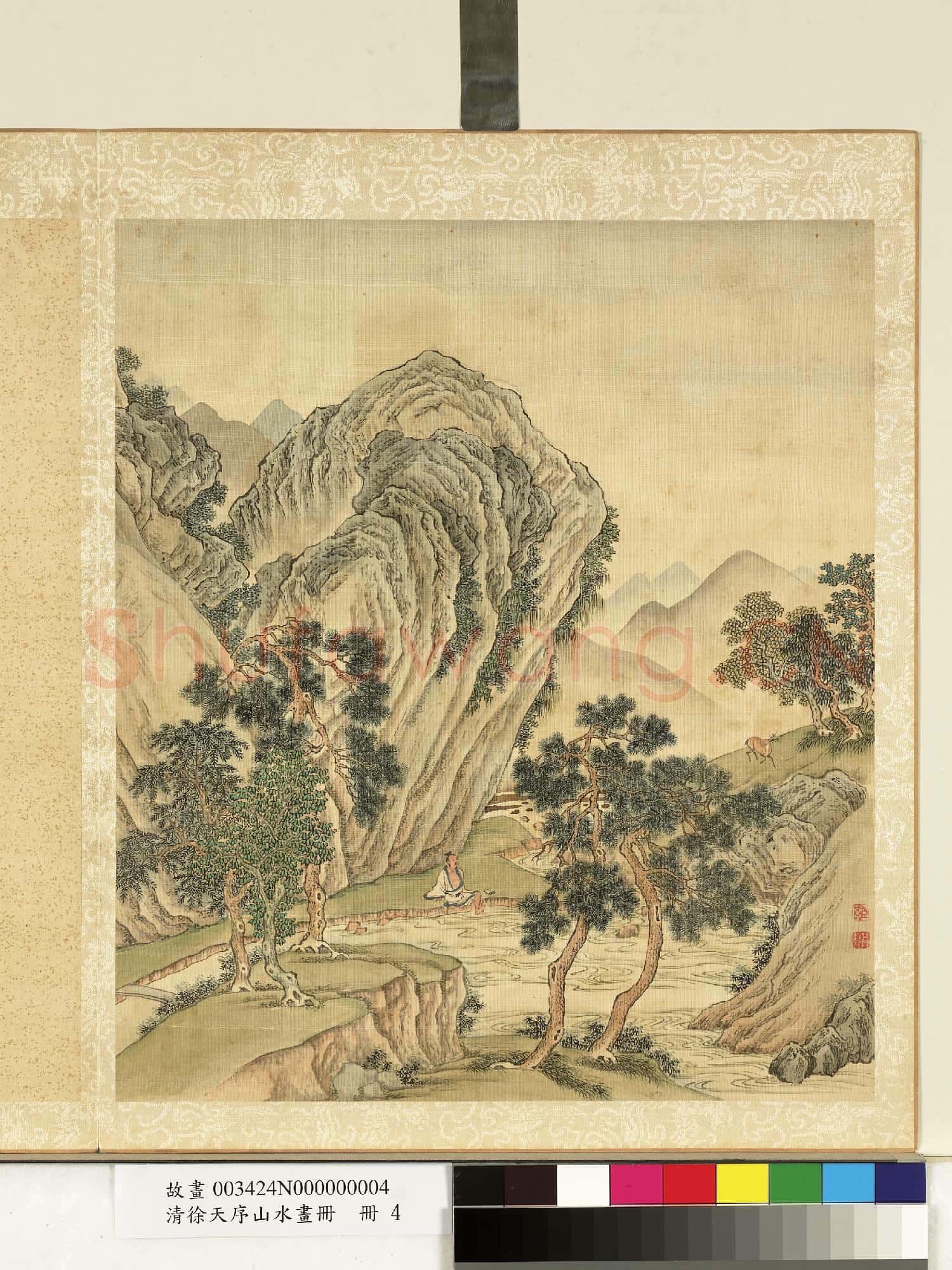 清徐天序山水畫