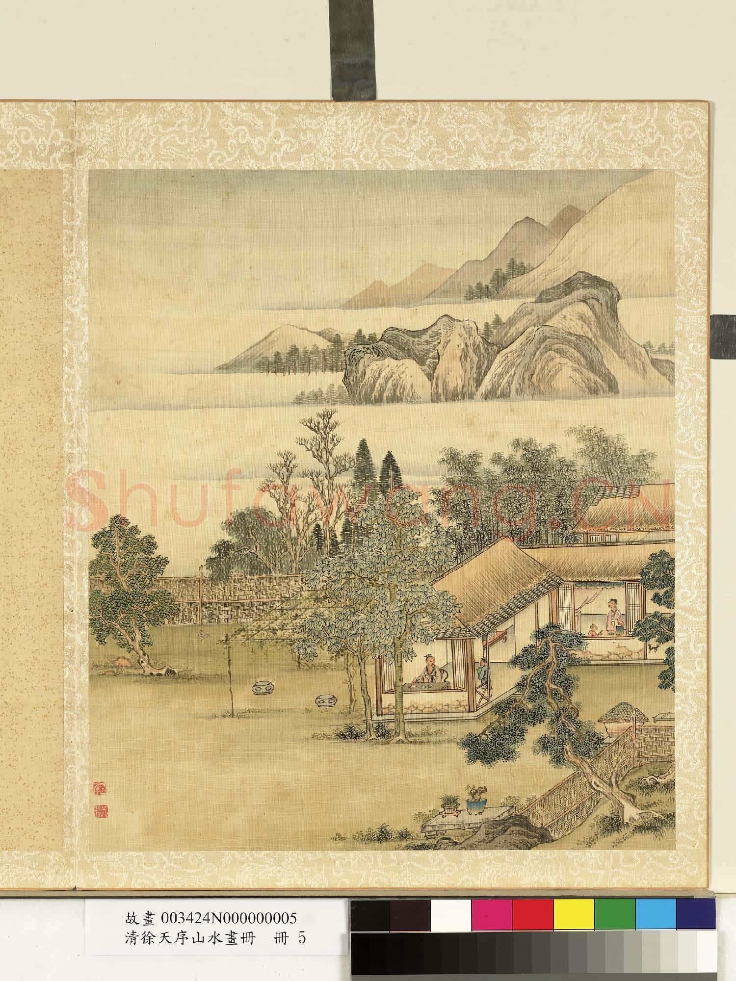 清徐天序山水畫