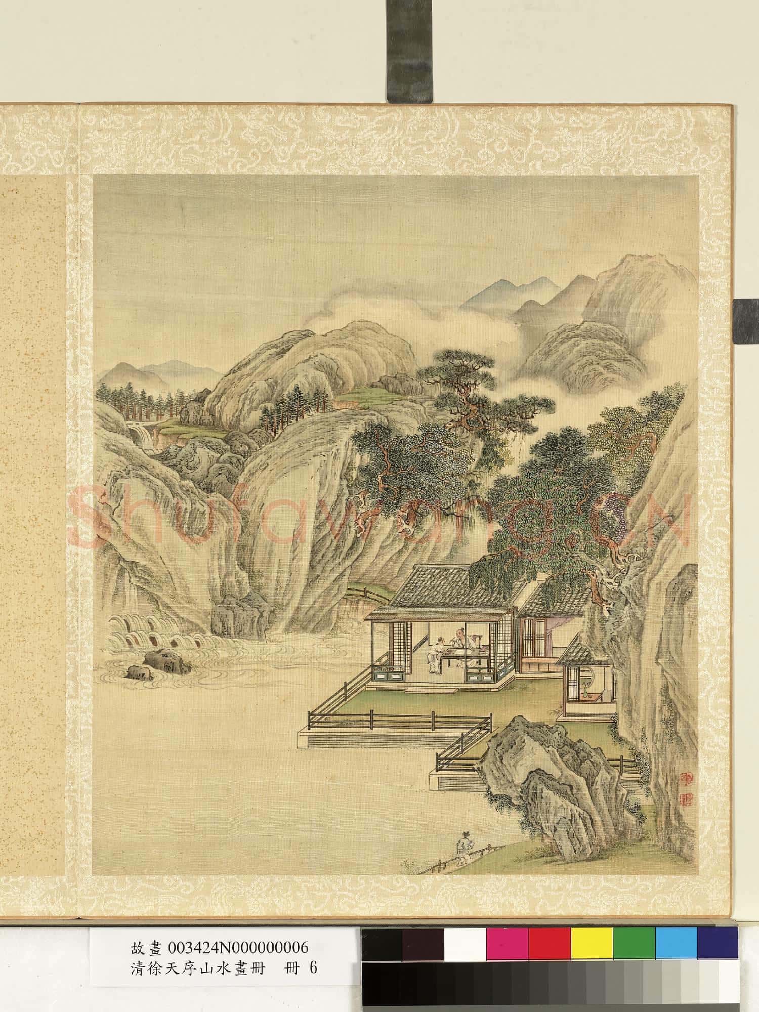 清徐天序山水畫