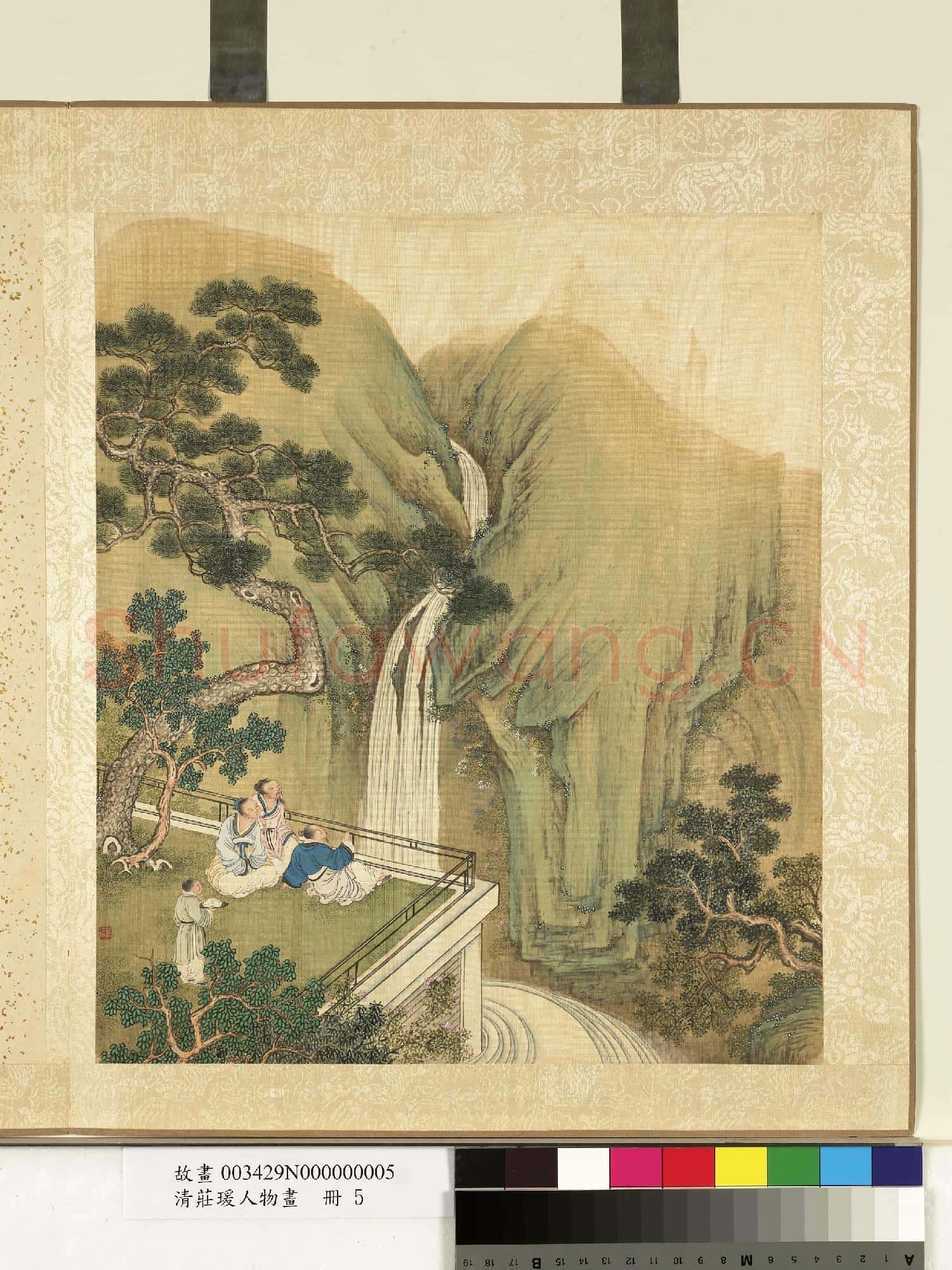 清莊瑗人物畫