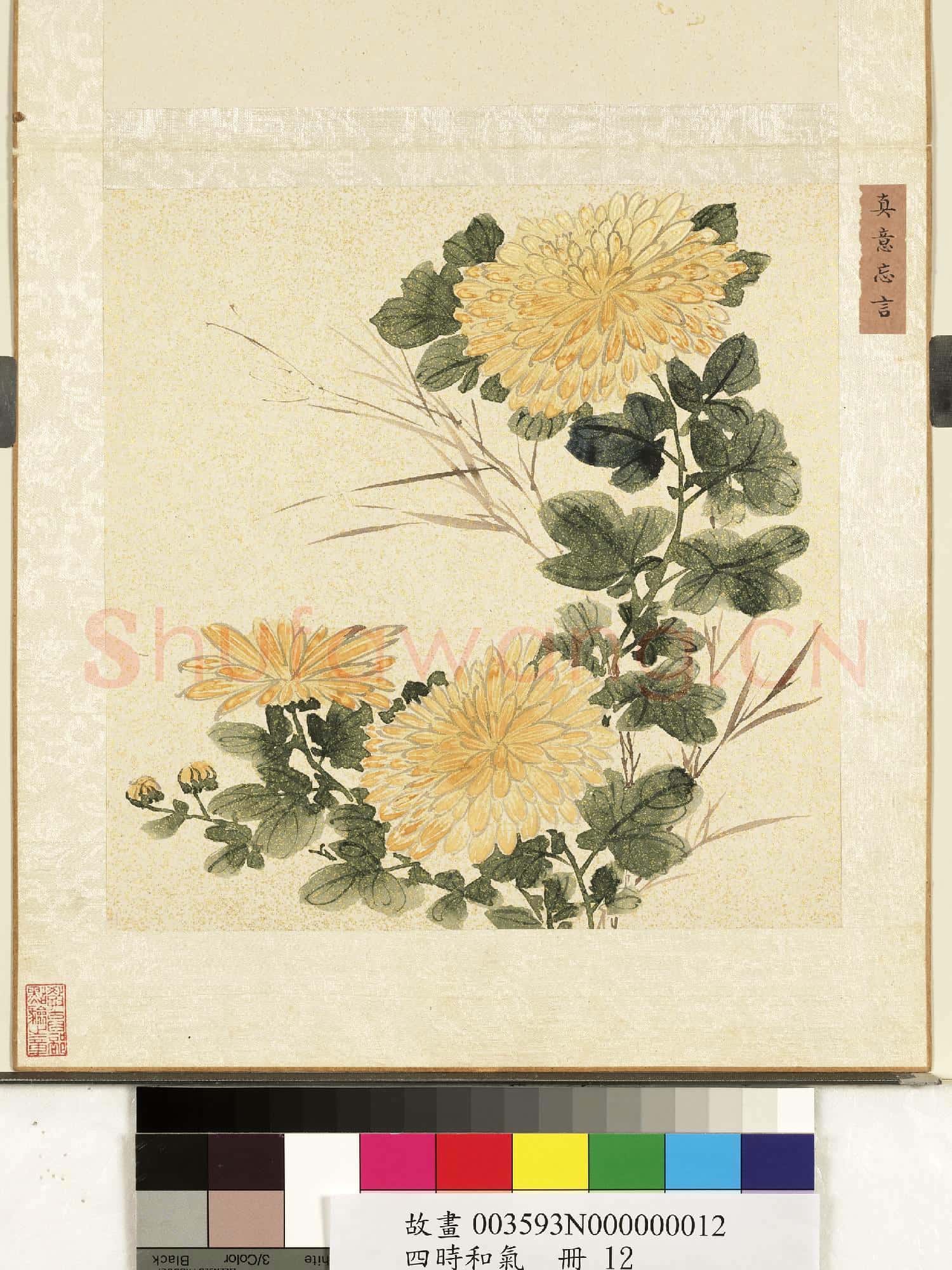 四時和氣.冊.真意忘言故畫
