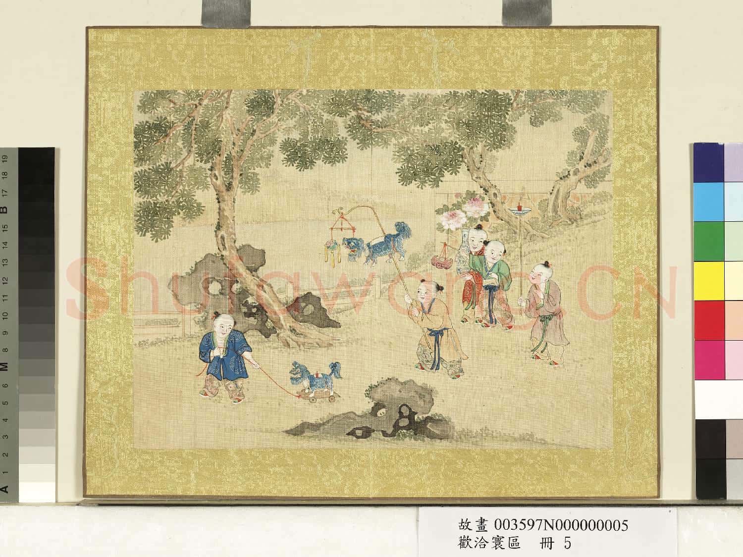 歡洽寰區.冊.花燈會故畫