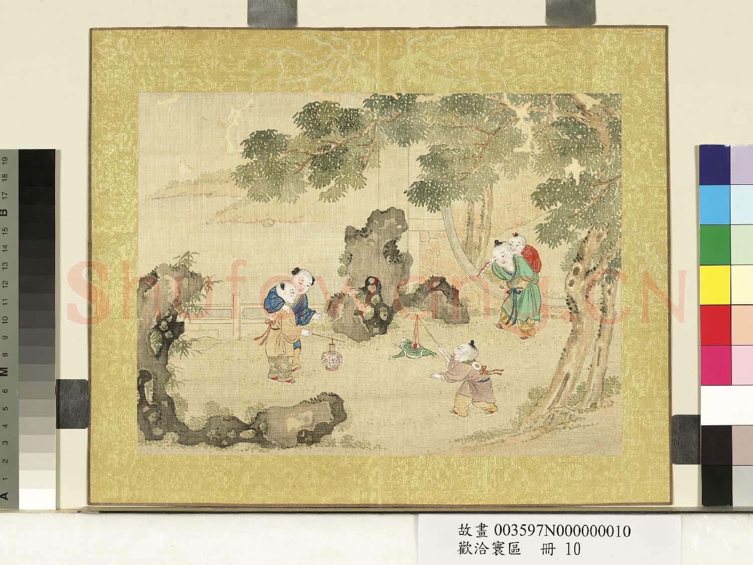 歡洽寰區.冊.雙燈會故畫