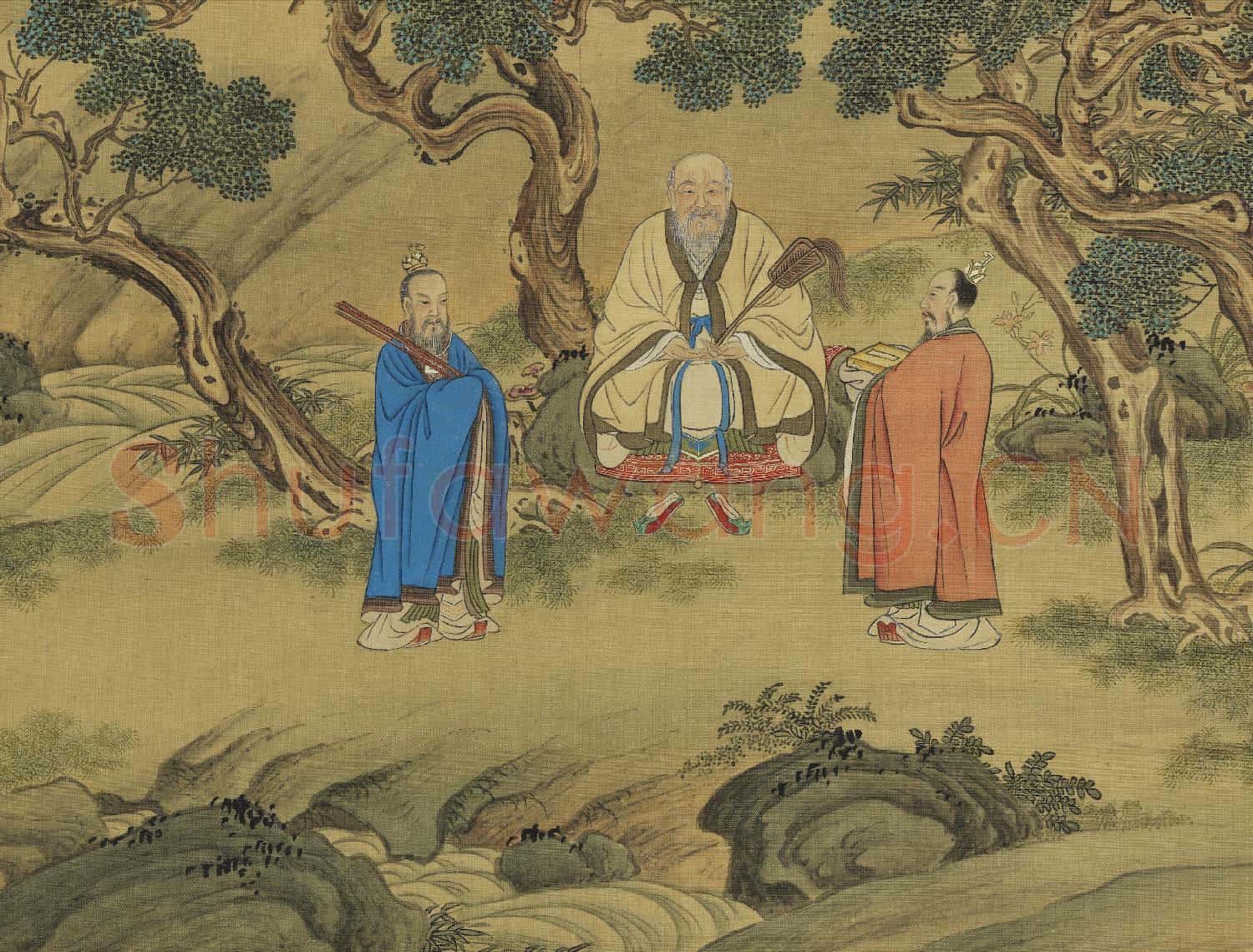 天開壽域南極圖.冊.道德泰清故畫