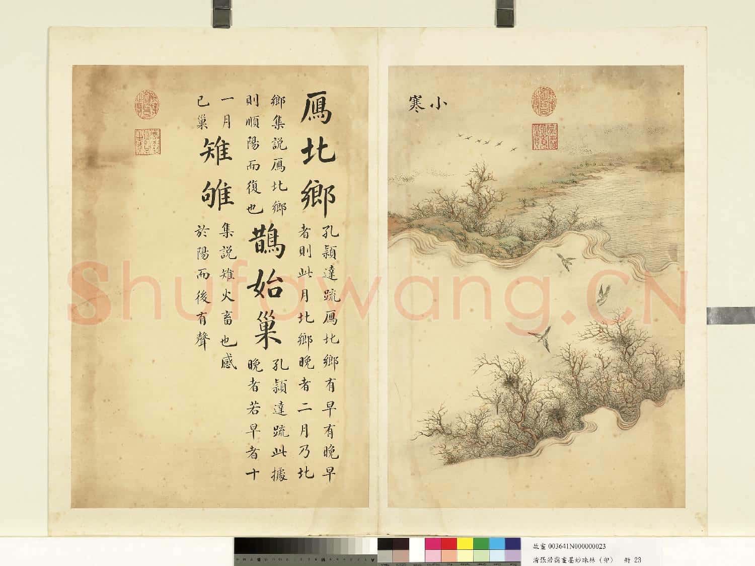 清張若靄畫