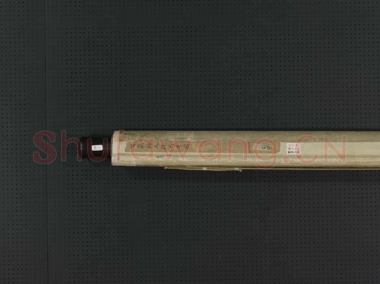 清賀蘭國人役牛馬圖.軸故畫