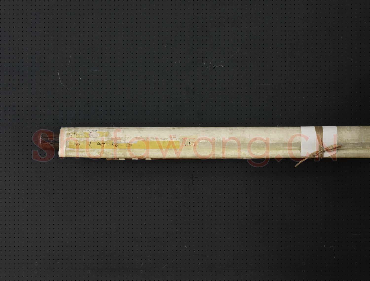 宋人壽鹿圖.軸故畫