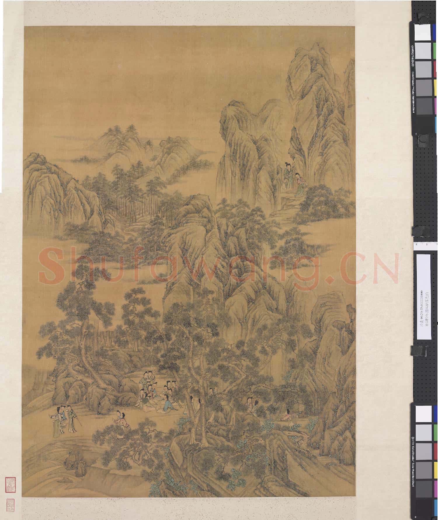 宋劉松年畫