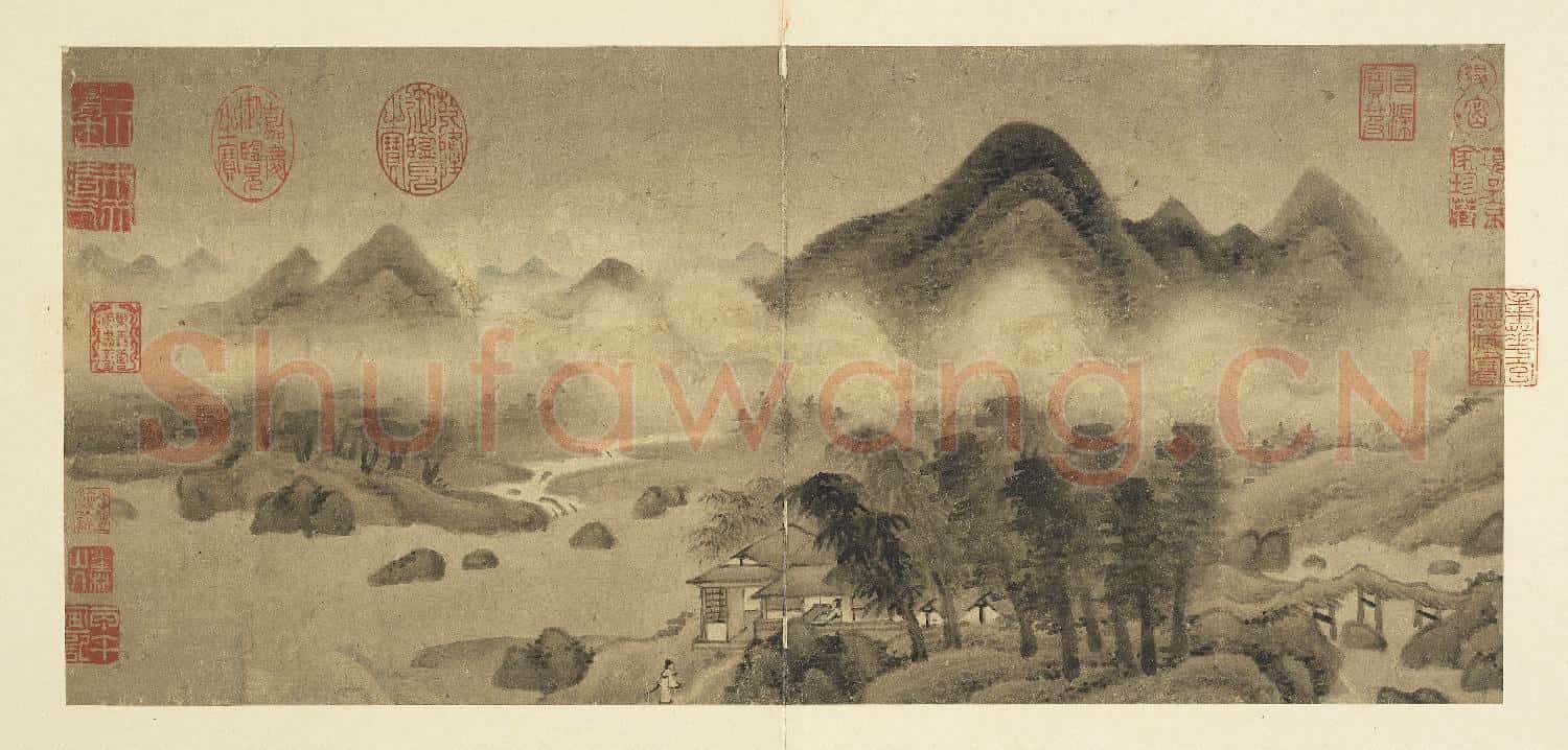 歷朝名人圖繪故畫