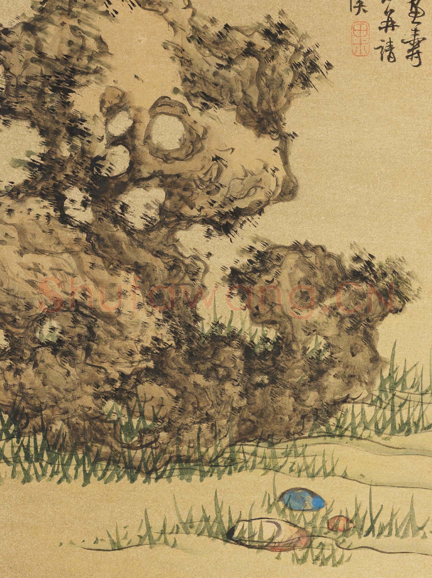 明藍瑛畫