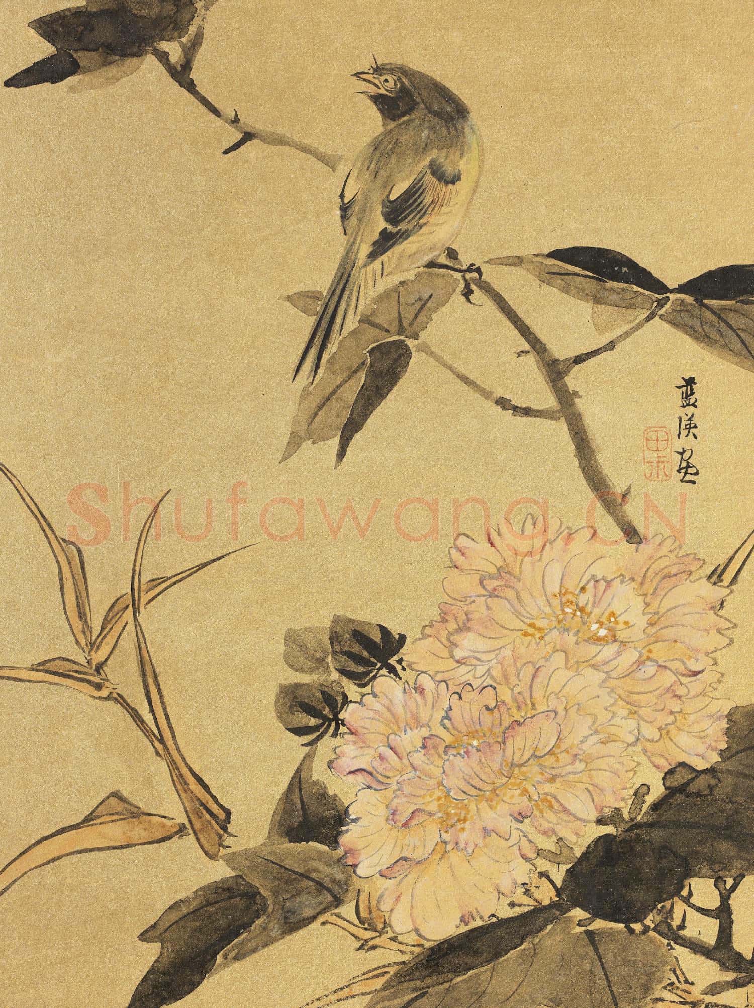 明藍瑛畫