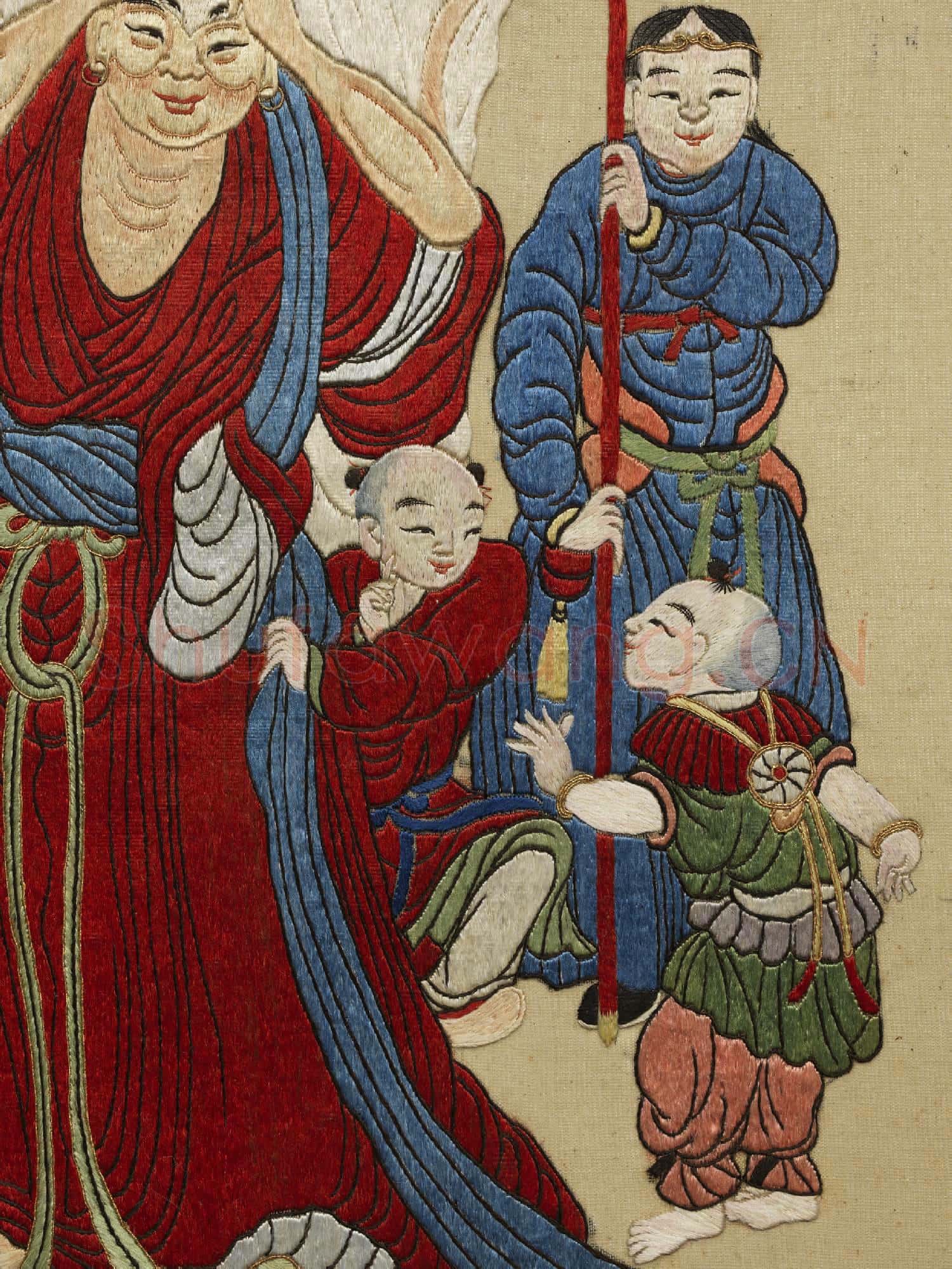 清線繡梵方圓成.冊.神通服象故絲