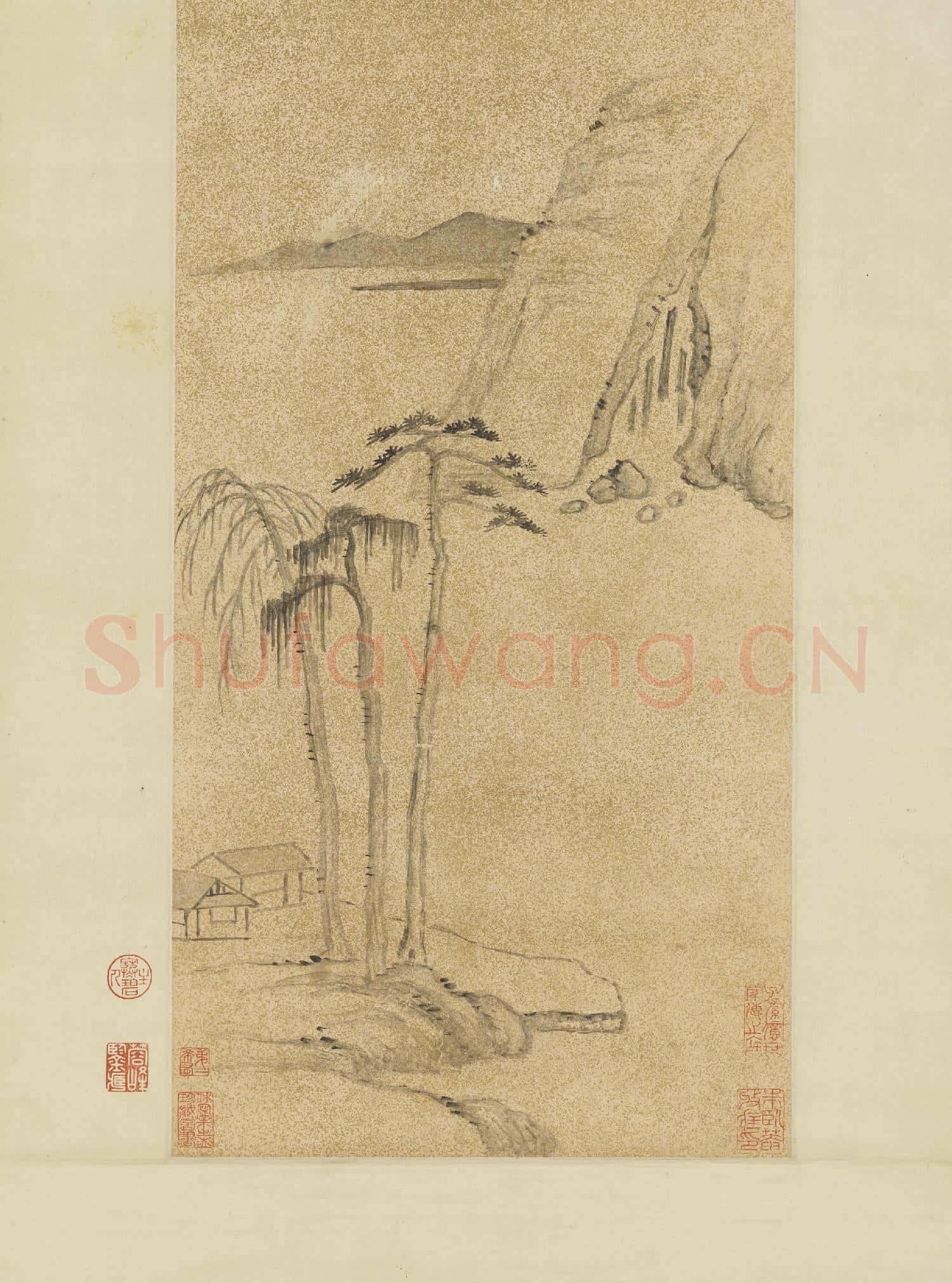 明.王守仁山水畫