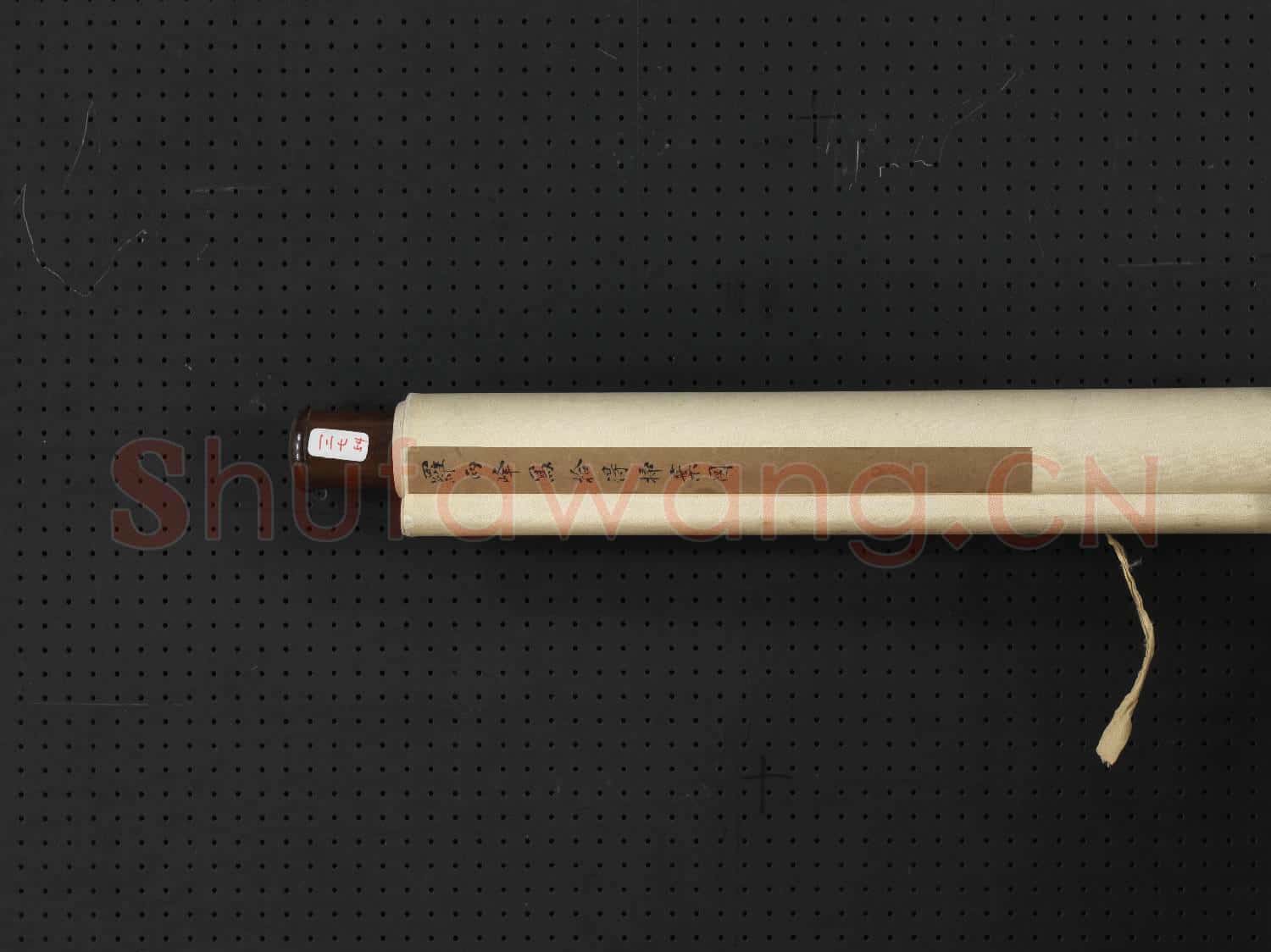 清羅聘寫拾得掃葉圖 軸