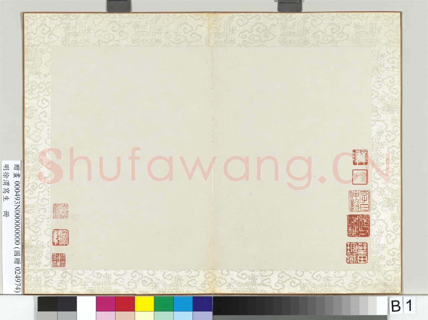 明徐渭寫生冊 冊