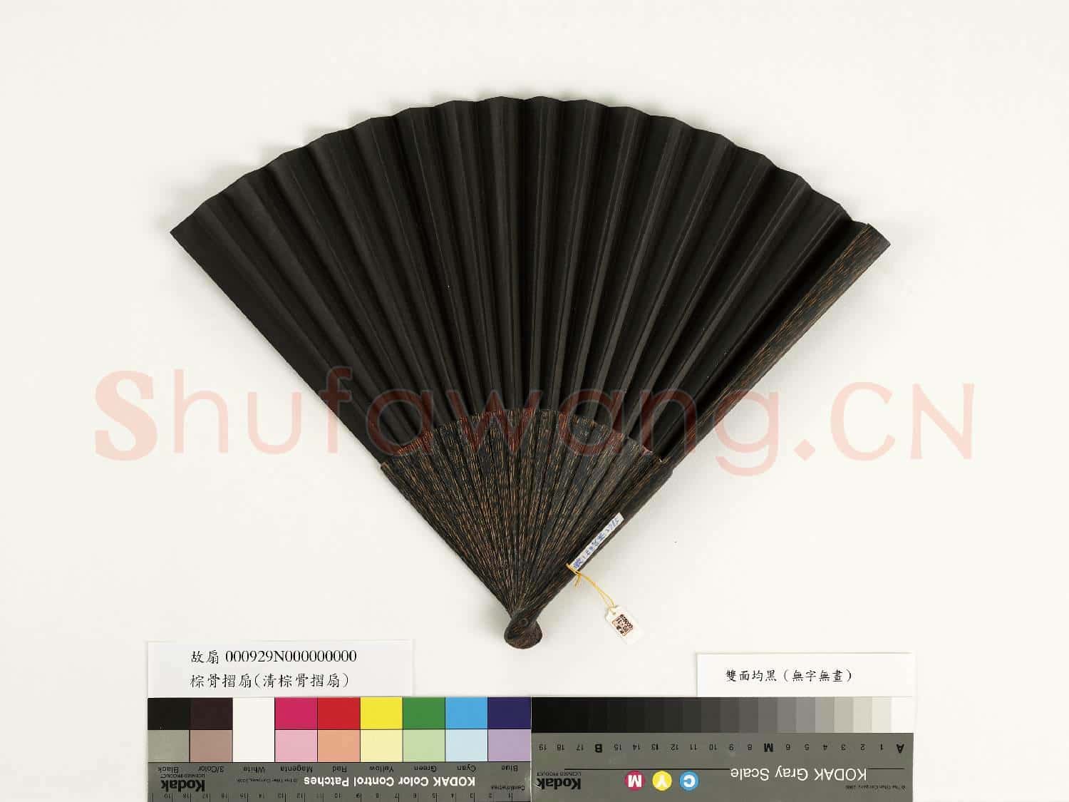 素面扇 成扇