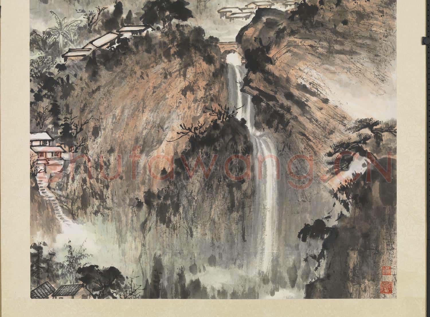民國林建同入蜀山居 鏡片