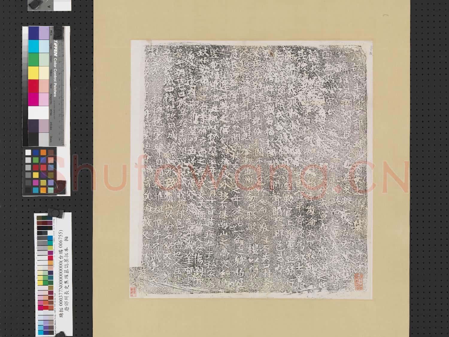 唐邠州長史焦璀墓誌墨拓本 軸