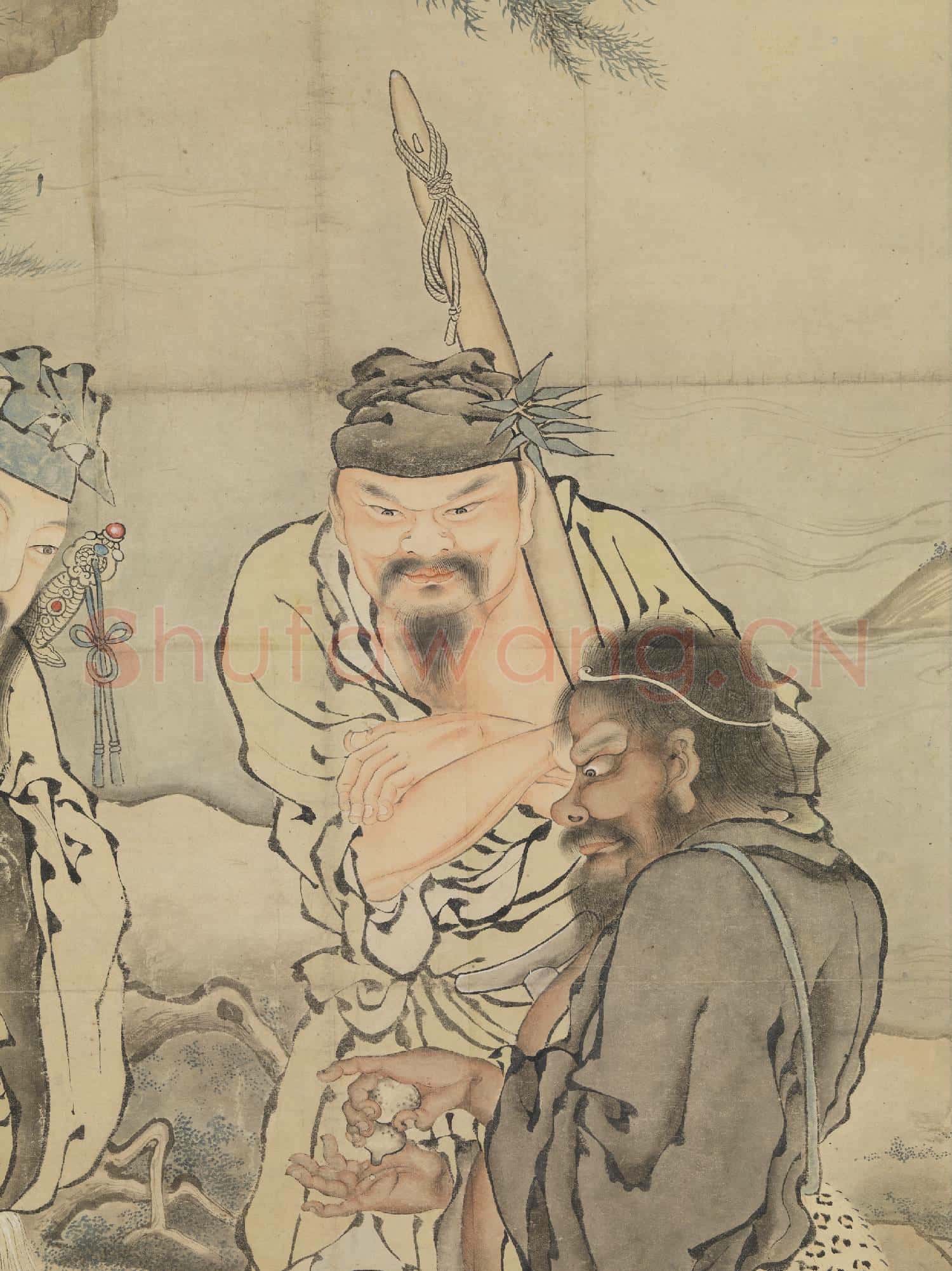 明無款八仙 組件
