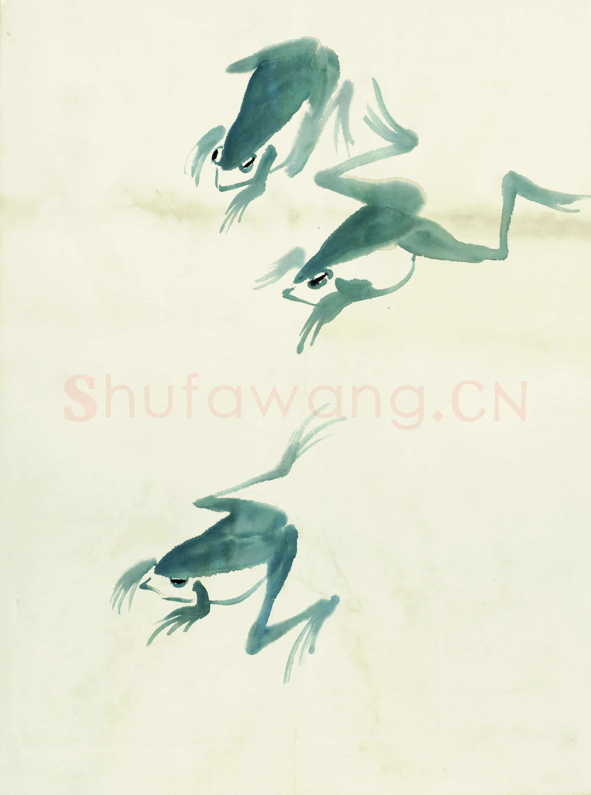 齐白石 鱼虾册页-22