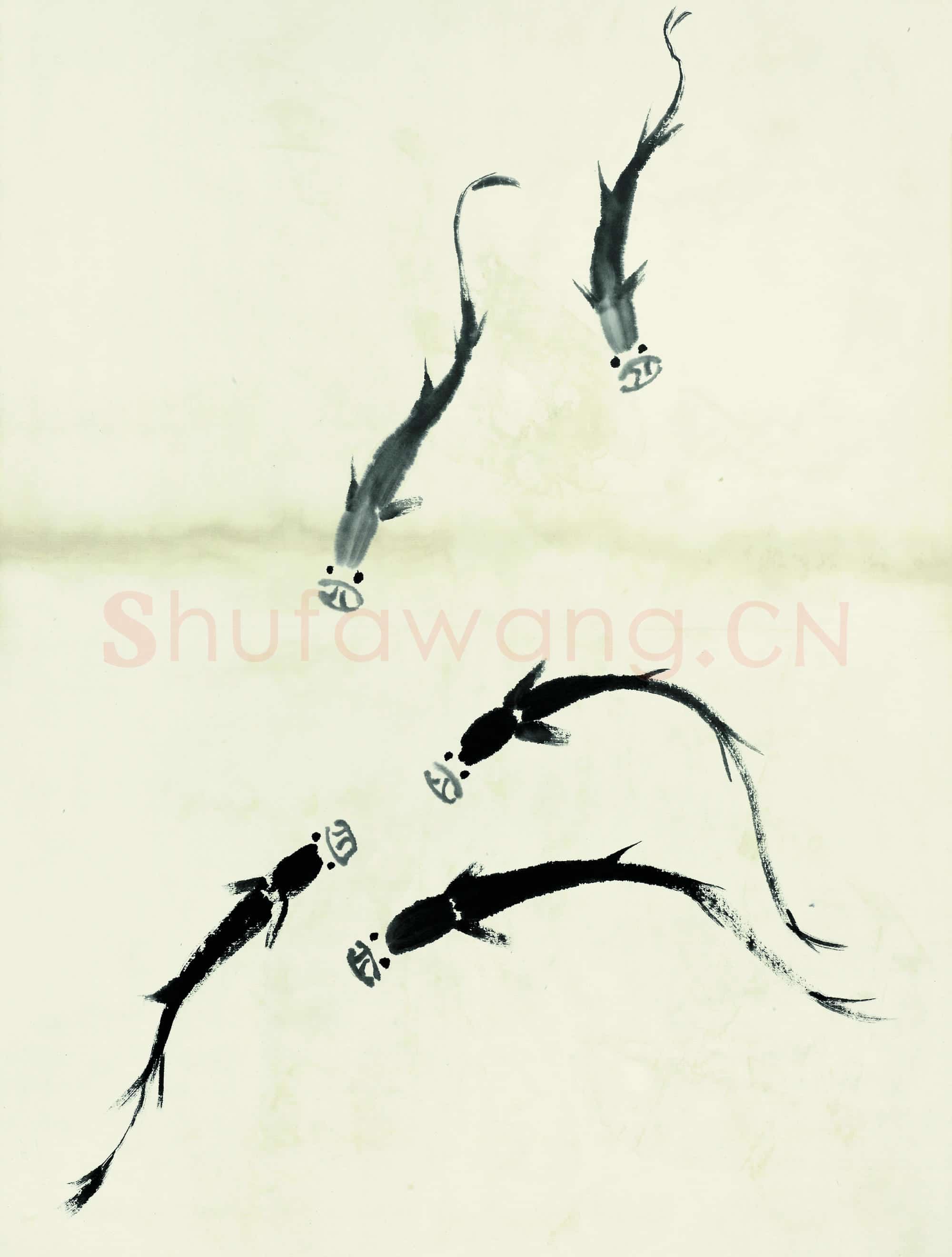 齐白石 鱼虾册页-74