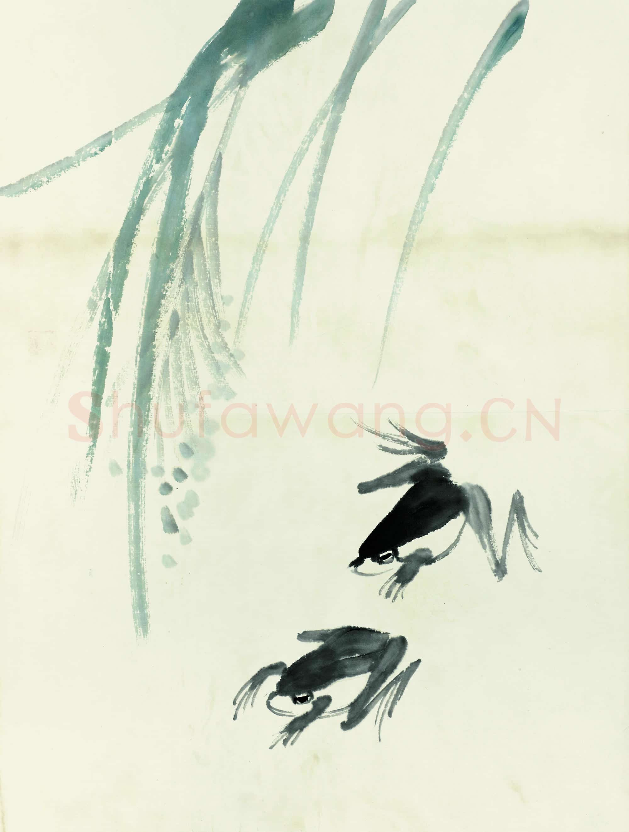 齐白石 鱼虾册页-76