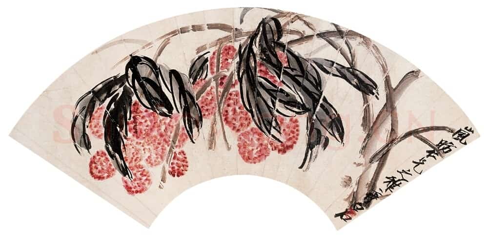 齐白石 扇面 正面-06