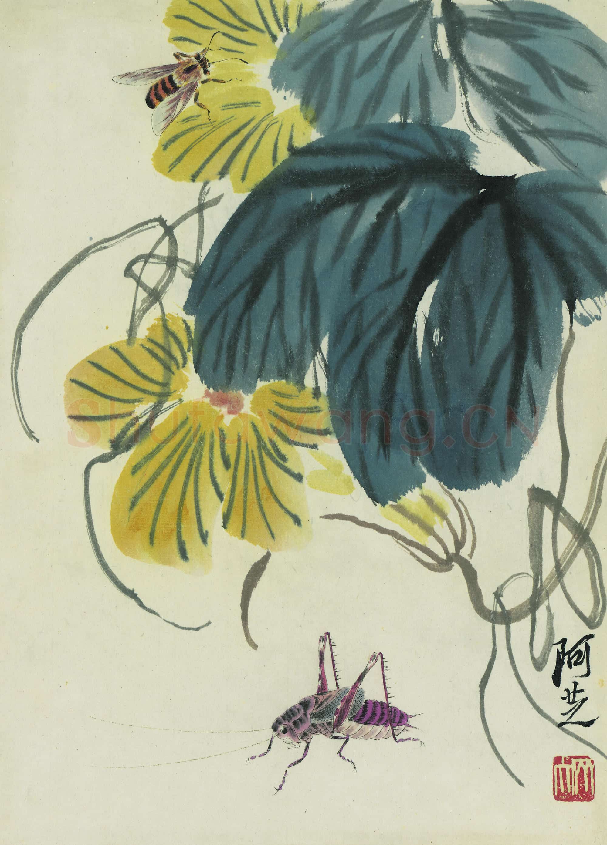 近现代 齐白石 国画作品精选-336