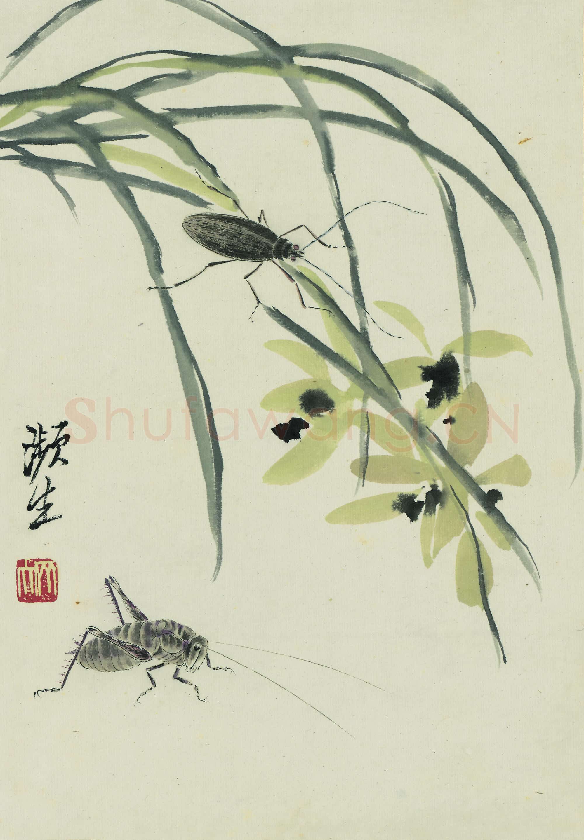 齐白石 国画作品精选-338