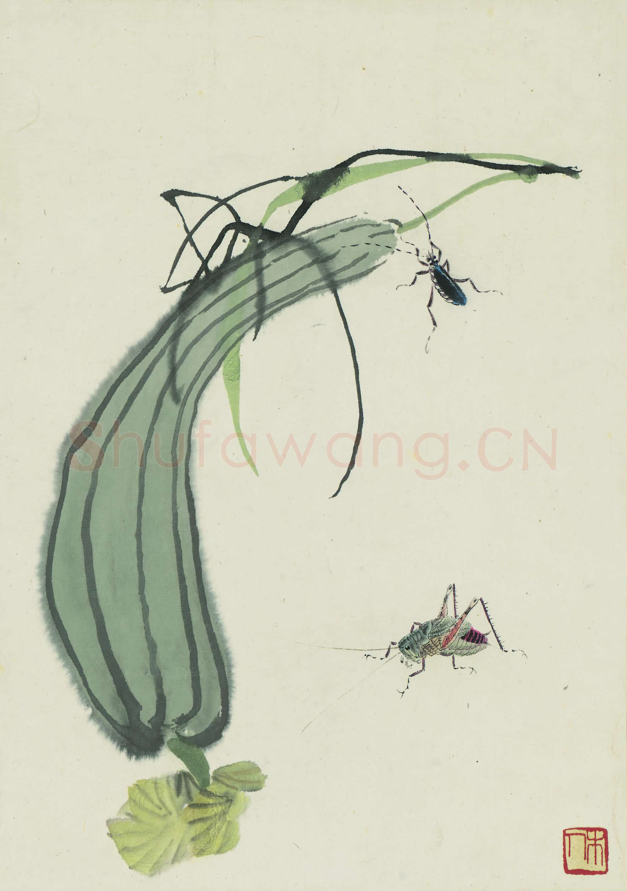 近现代 齐白石 国画作品精选-341